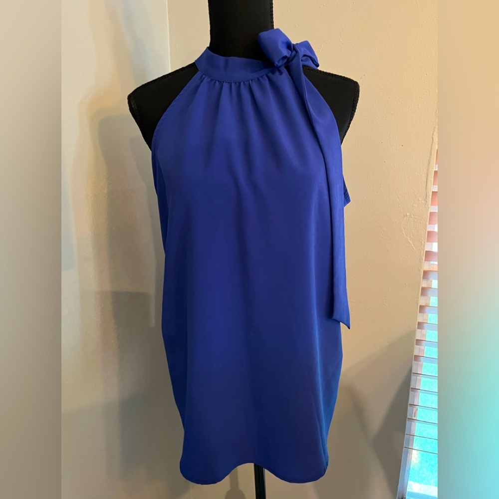 EUC Halogen Bow Blouse L